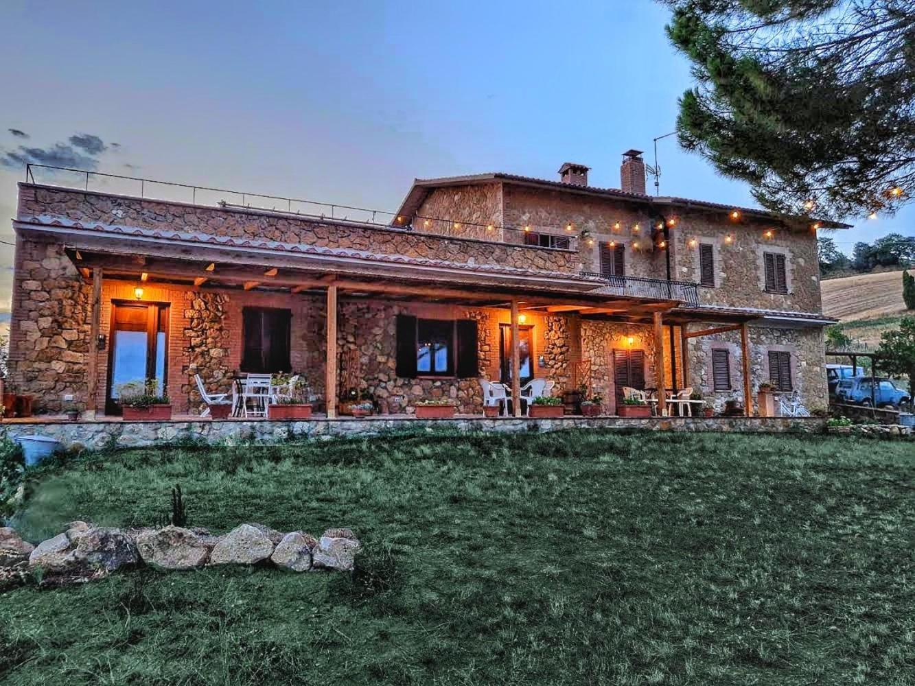 Agriturismo Il Casato Mag-Il Vaglio Pienza Eksteriør billede